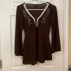Misdemeanor ladies top size large
